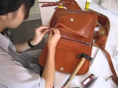 hermes leather bag making process.